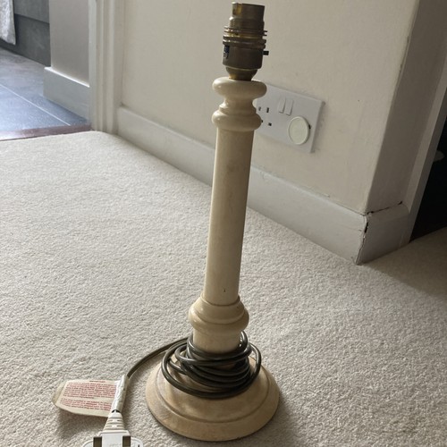 Wooden table lamp - table,