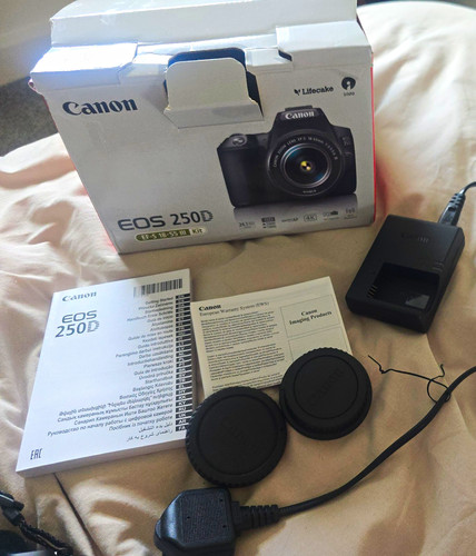 Canon eos 250d dslr - canon,