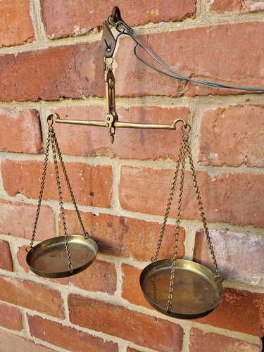Vintage brass apothecary beam - vintage,