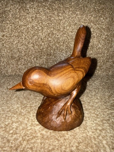 Carved wood figure - wood, figurine