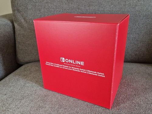 New virtual boy - boy, (cardboard