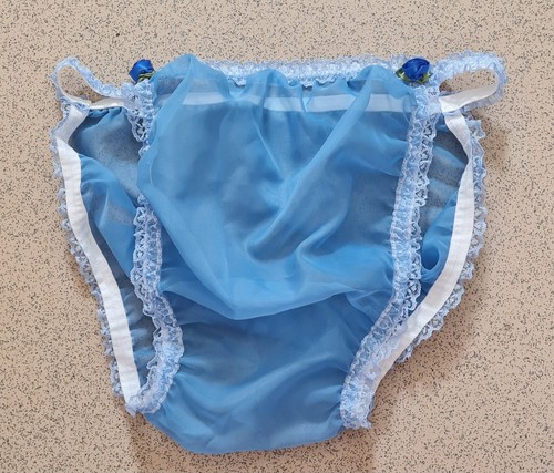 Adult baby sissy blue - baby, sheer