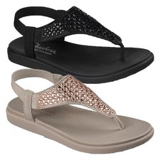 Skechers Womens Sandals Black