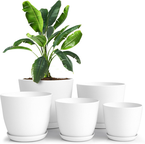 Utopia home plastic planters - utopia,