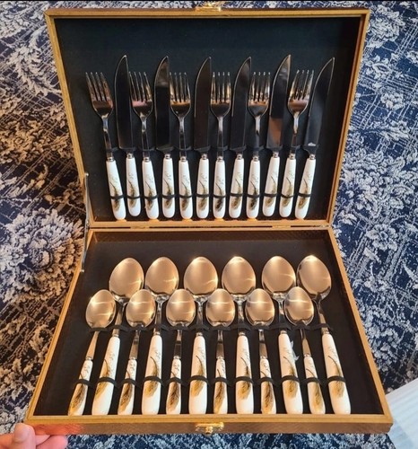 Piece luxury cutlery - luxury, set