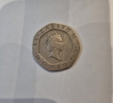 20 pence coin 1989