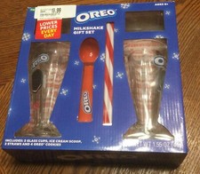 Oreo Milkshake Glass Gift Set