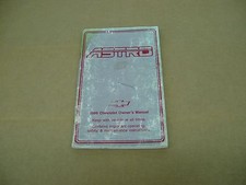 1986 Chevrolet Astro Van