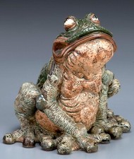 BURSLEM POTTERY GROTESQUE TOAD