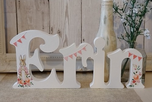 Peter rabbit name plaque - rabbit,