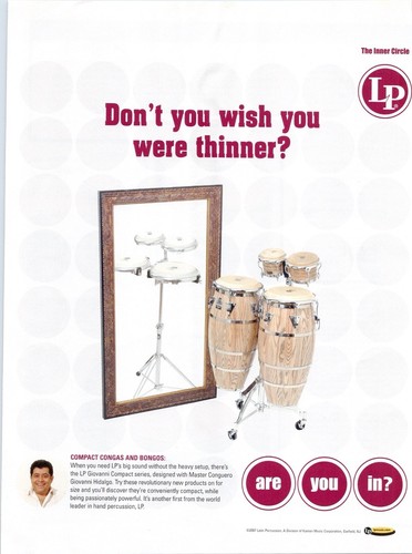 2007 latin percussion print - 2007,