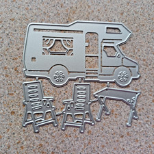 Camper Van & Table/Chairs