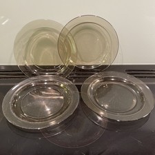 4x Vintage French Smoked