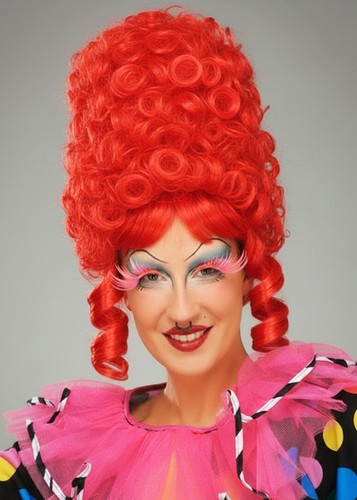 Deluxe red pantomime dame - pantomime,