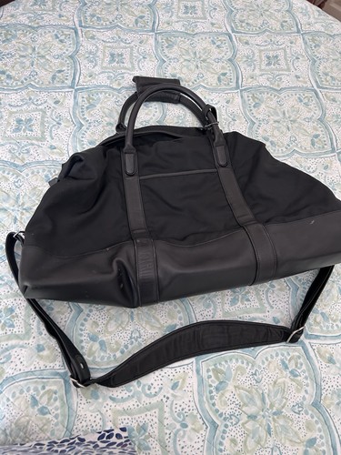 Coach black weekender travel - black,