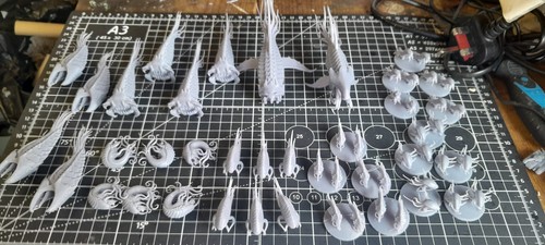 Grimdark warfleets alien - ,