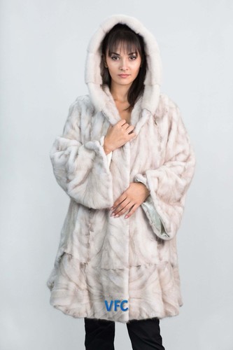 Cream mink butterfly - cream, cape