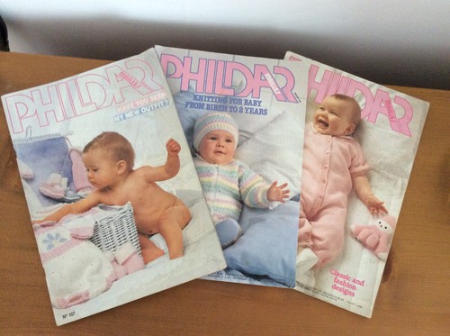 Three phildar knitting - three, knitting&