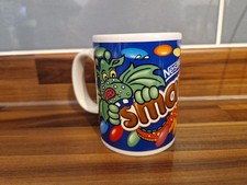 Vintage Smarties Dragon Print Mug Excellent Condition