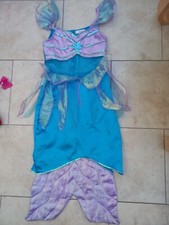 Disney Store Ariel Little Mermaid Costume Book Day Age 9-10