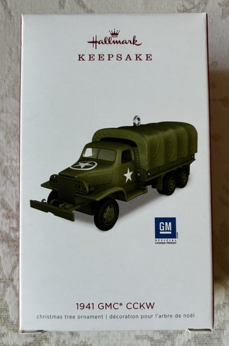 Hallmark 2018 gmc army cargo - 2018,