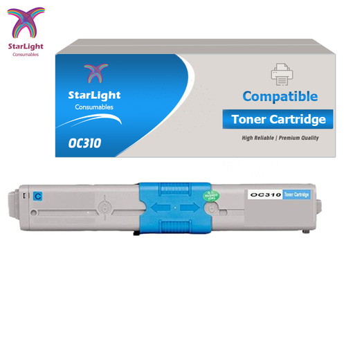 Cyan toner cartridge - cyan,