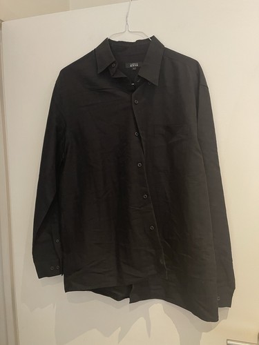 Men shirt black - black, size