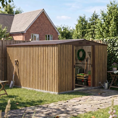 Lean outdoor garden shed - outdoor,