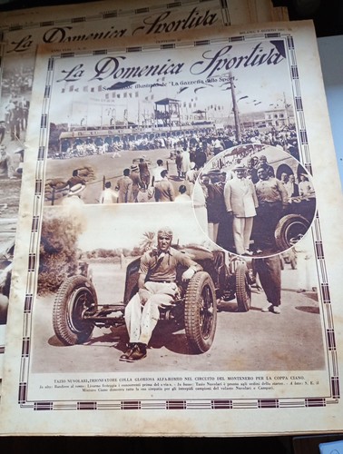 Tazio nuvolari coppa ciano - tazio,