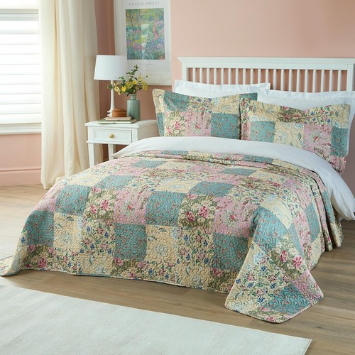 Single patchwork bedspread - single,