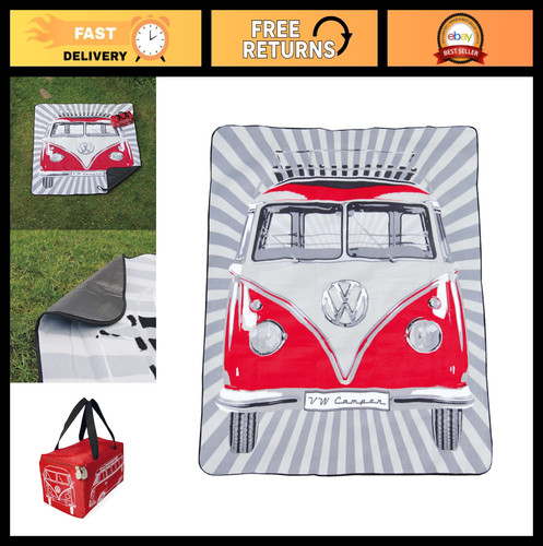Volkswagen picnic cuddle - volkswagen, throw