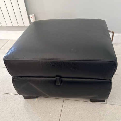 Dfs modern black leather - dfs,