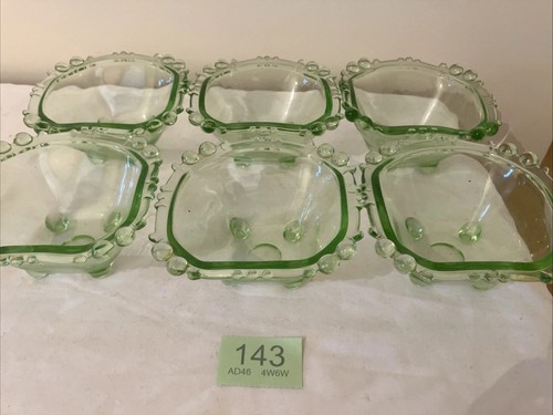 Vintage art glass - bowls, set
