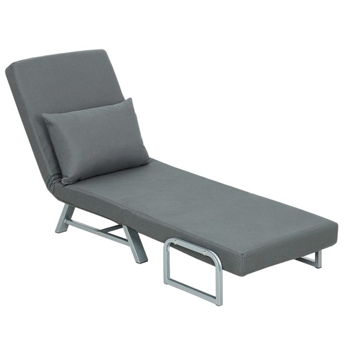 Homcom single sofa bed in - homcom,