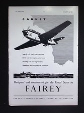 Original 1953 Advert Fairey
