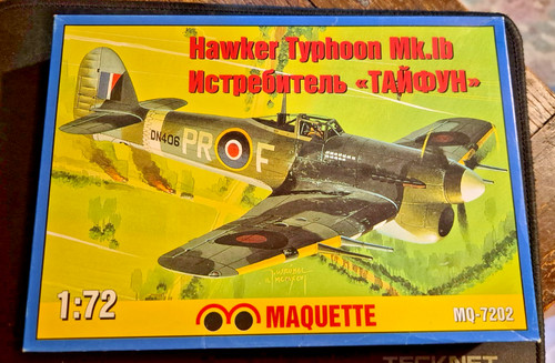 Maquette hawker typhoon - typhoon, mk.ib