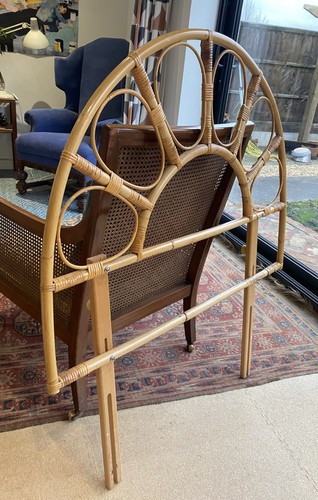 Vintage bamboo cane wicker