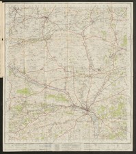 Salisbury Plain Sheet 167 Devizes Cranborne Chase ORDNANCE SURVEY 1940 old map