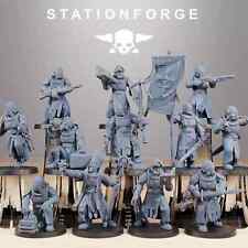 Royal Guard Templars Miniatures - Station Forge Wargaming Figures 2