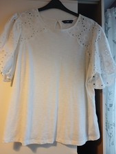 F&F Ladies Tshirt With Lace