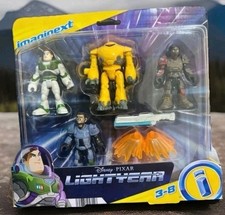Imaginext Disney Pixar Buzz Lightyear Figures - 4 Pack - New