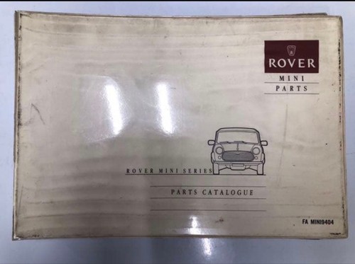 Rover mini parts catalog - rover,
