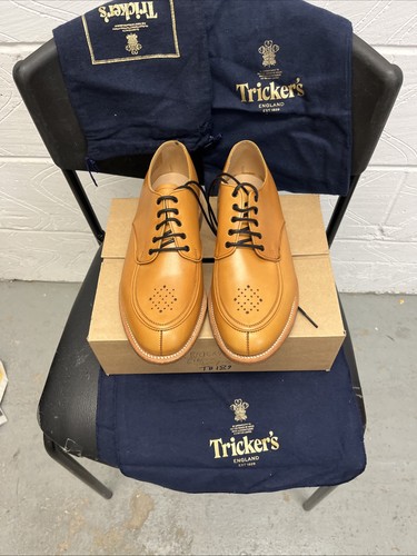 Tricker acorn punch detail - tricker’s,