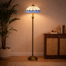 Vintage Tiffany Style Stained