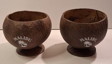 Malibu Coconut Cups ~ Set Of 2