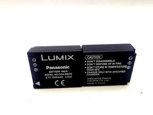 Pack two panasonic lumix - of,