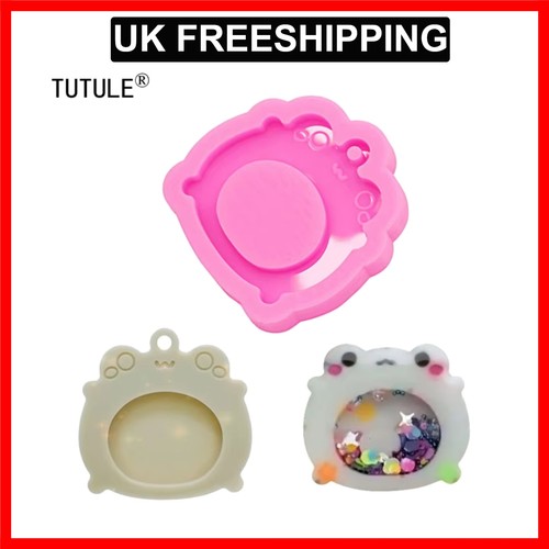 Mirror frog earring - frog, pendant