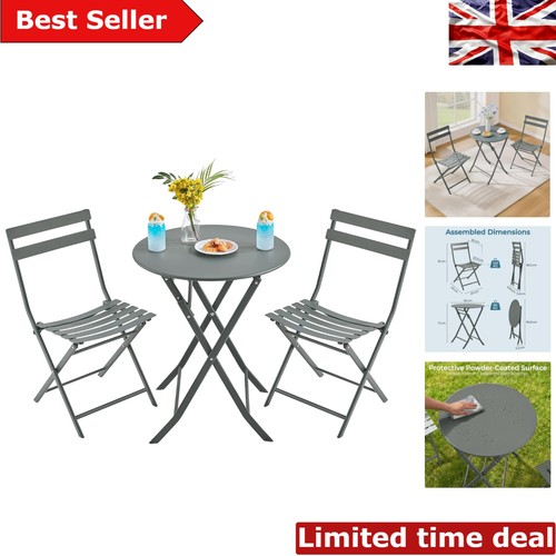 Durable piece folding bistro - 3-piece,