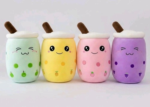 Kawaii yuki boba plush - yuki,