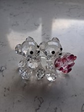 swarovski crystal figurine Kris Bear in love 